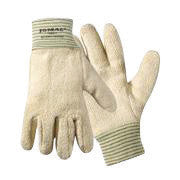 Wells Lamont Medium Natural Jomac Heavy Weight Loop-Out Terry Cloth Heat Resistant Gloves With Knit Wrist Cuff-eSafety Supplies, Inc