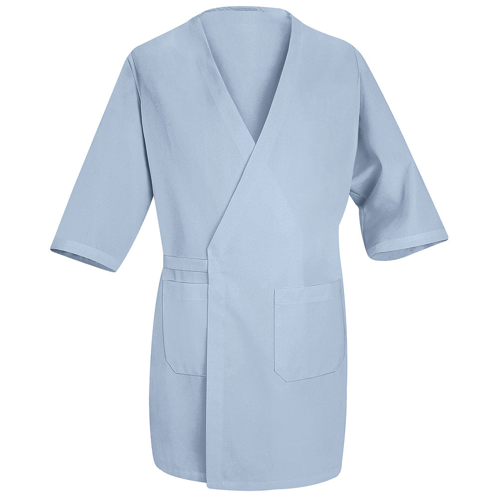 Red Kap Collarless Butcher Wrap WP10 - Light Blue-eSafety Supplies, Inc