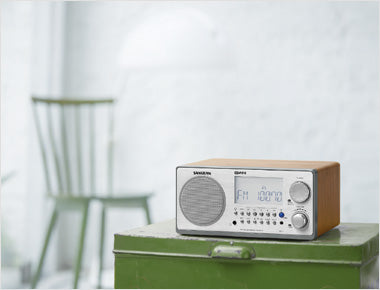 Sangean-FM-RBDS / AM Wooden Cabinet Digital Tuning Receiver-eSafety Supplies, Inc