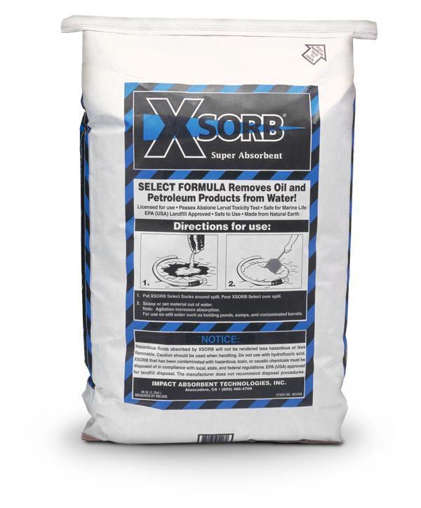 XSORB Oil Select Absorbent Bag 1.75 cu. ft. - 1 BAG