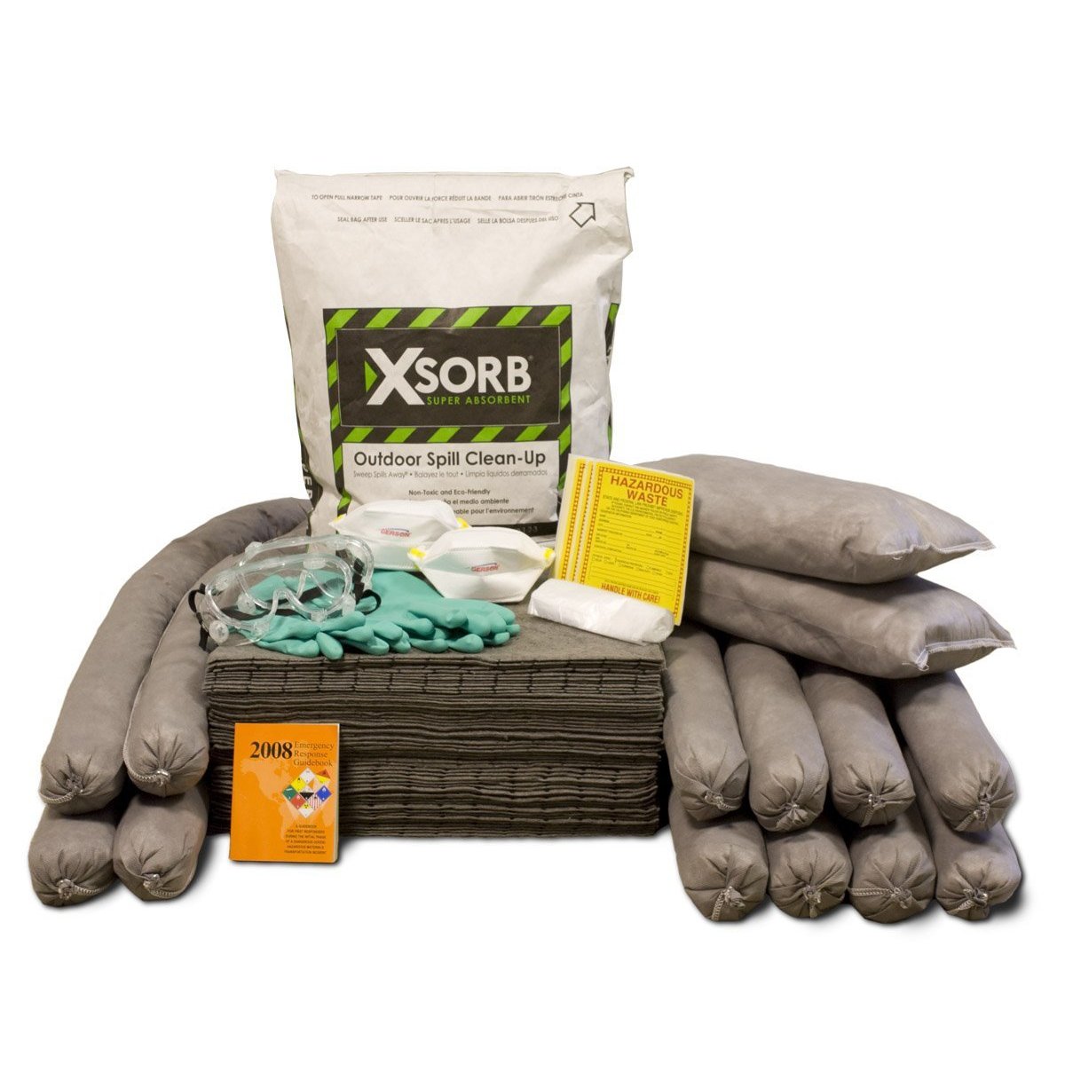 XSORB Outdoor All-Purpose 55 gal Spill Kit - 1 DRUM-eSafety Supplies, Inc