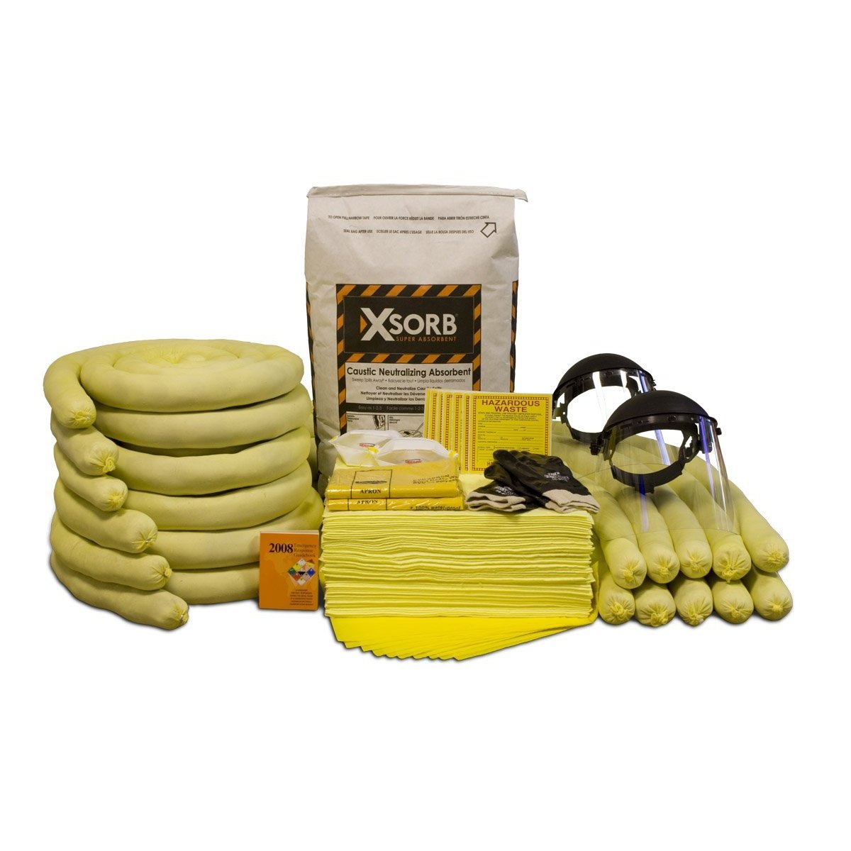 XSORB Caustic Neutralizing 65 gal Spill Response Kit - 1 OVERPACK-eSafety Supplies, Inc