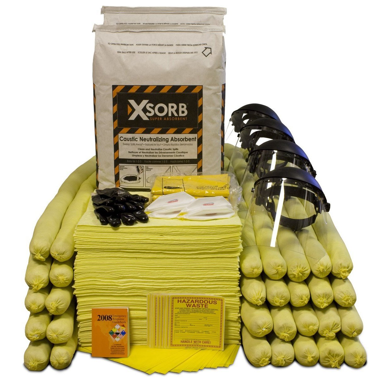 XSORB Caustic Neutralizing 95 gal Spill Response Kit - 1 OVERPACK-eSafety Supplies, Inc