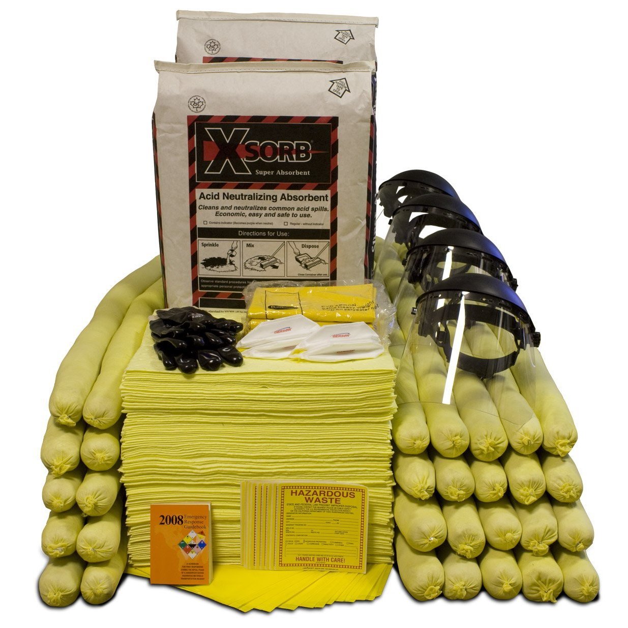 XSORB Acid Neutralizing 95 gal Spill Response Kit - 1 OVERPACK-eSafety Supplies, Inc