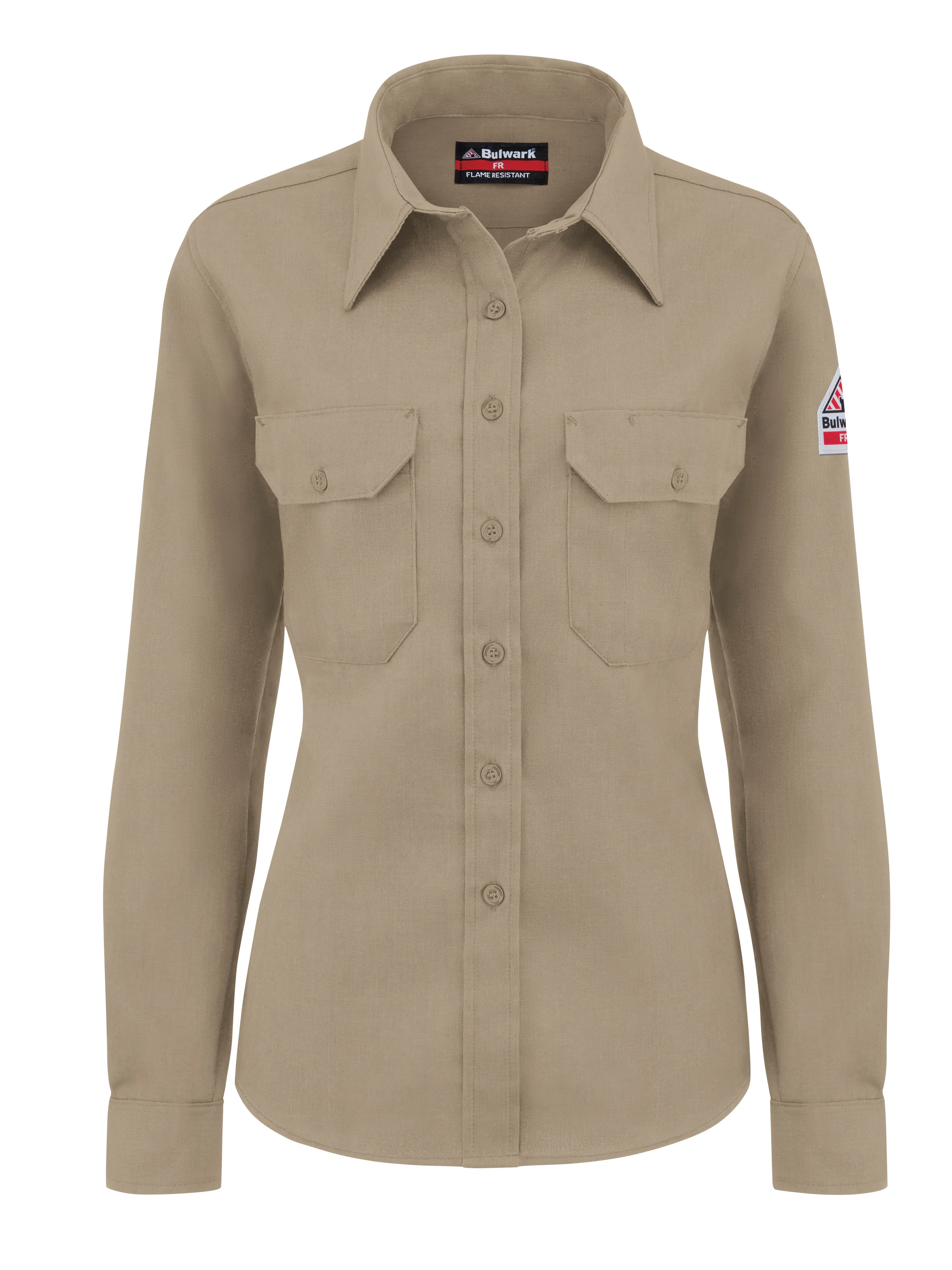 Women's Dress Uniform Shirt SND3 - Tan-eSafety Supplies, Inc