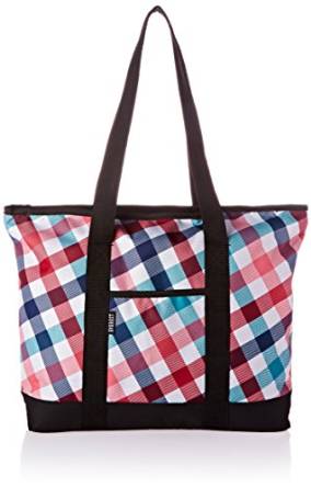 Everest Fashion Shopping Tote - Red/Blue-eSafety Supplies, Inc
