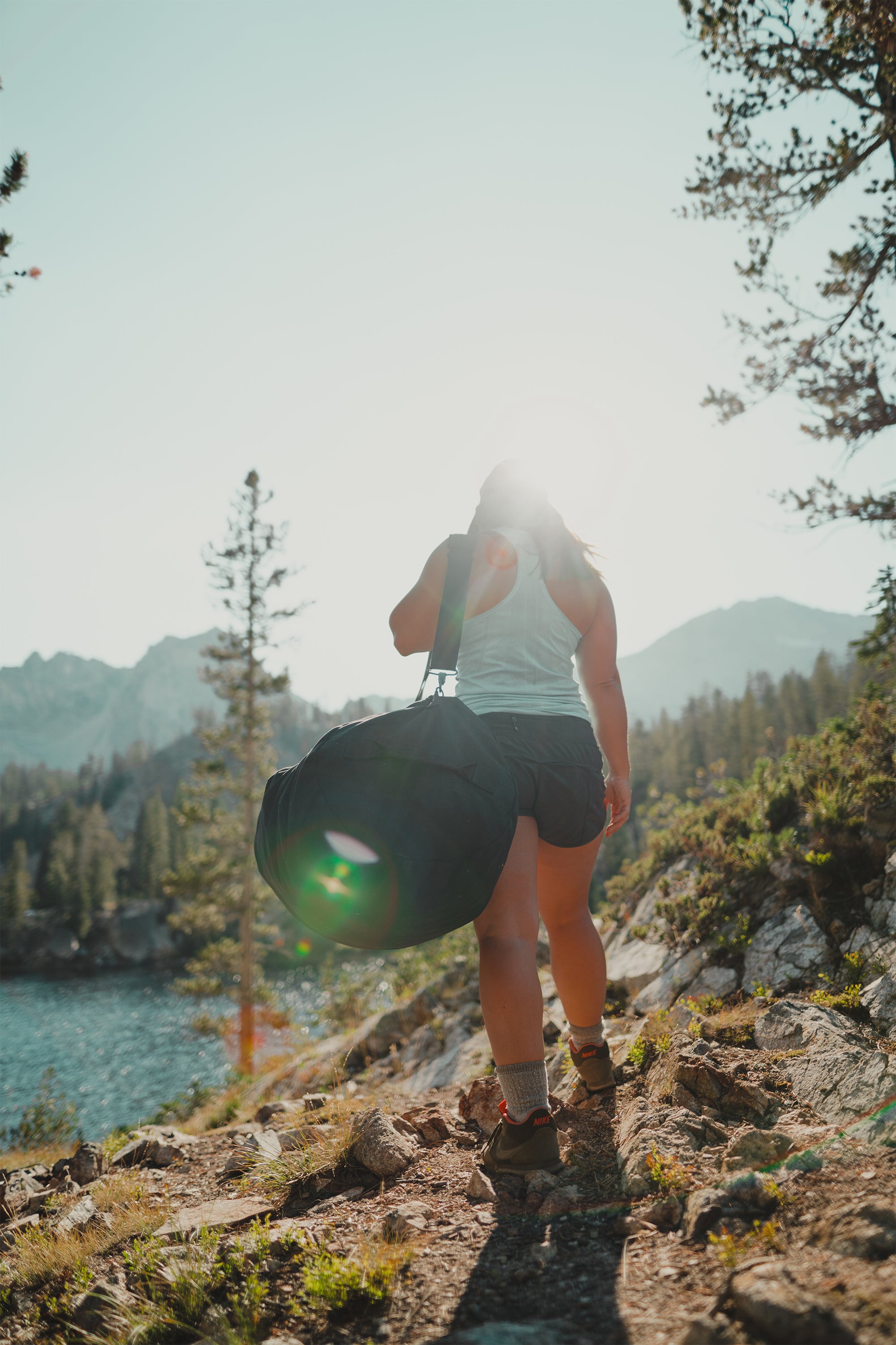 Duffel Bag With Zipper - Black - 42 In X 15 In X 15 In-eSafety Supplies, Inc