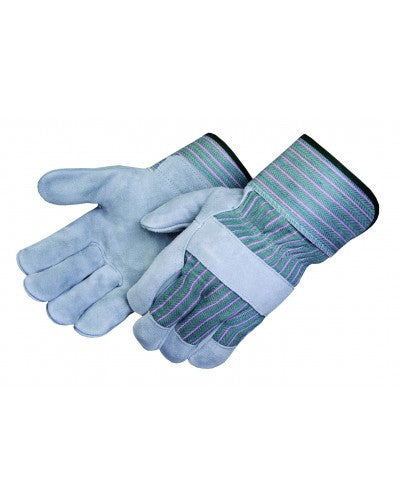 Full feature with green fabric back Gloves - Dozen-eSafety Supplies, Inc