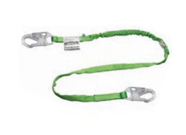 MillerÂ® by Honeywell 4' Manyard HPâ„¢ Single-Leg Shock-Absorbing Lanyard With (2) 3/4" Locking Snap Hooks-eSafety Supplies, Inc