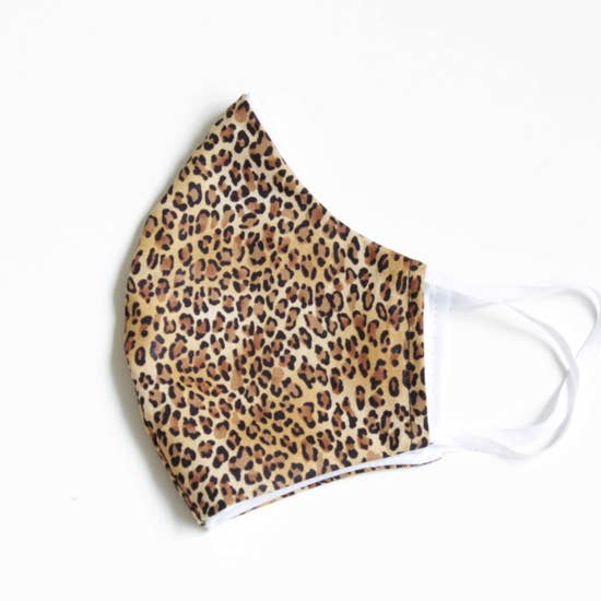 LMC Face Mask with Filter - Leopard Print-eSafety Supplies, Inc