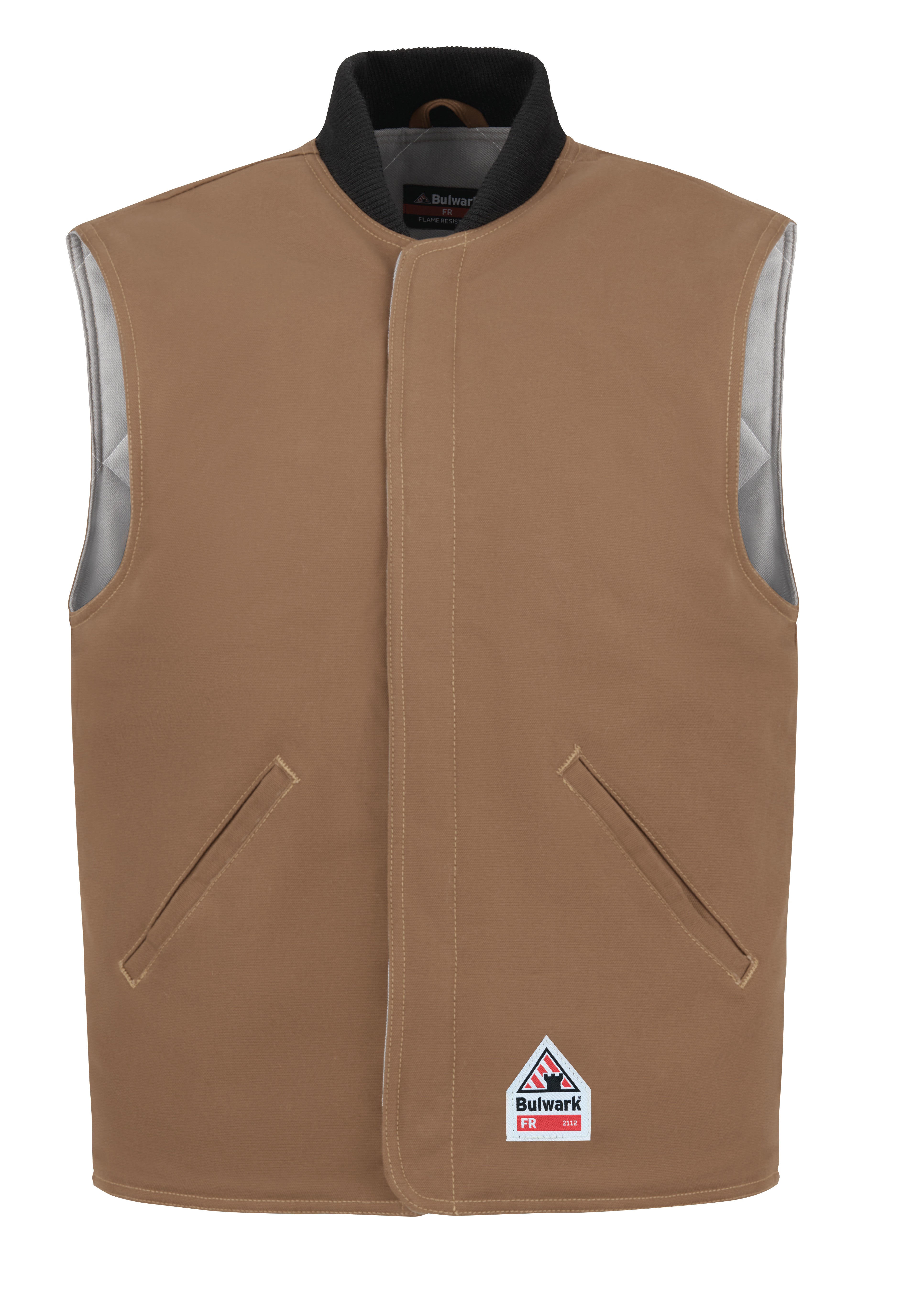 Brown Duck Vest Jacket Liner LLS8 - Brown Duck-eSafety Supplies, Inc