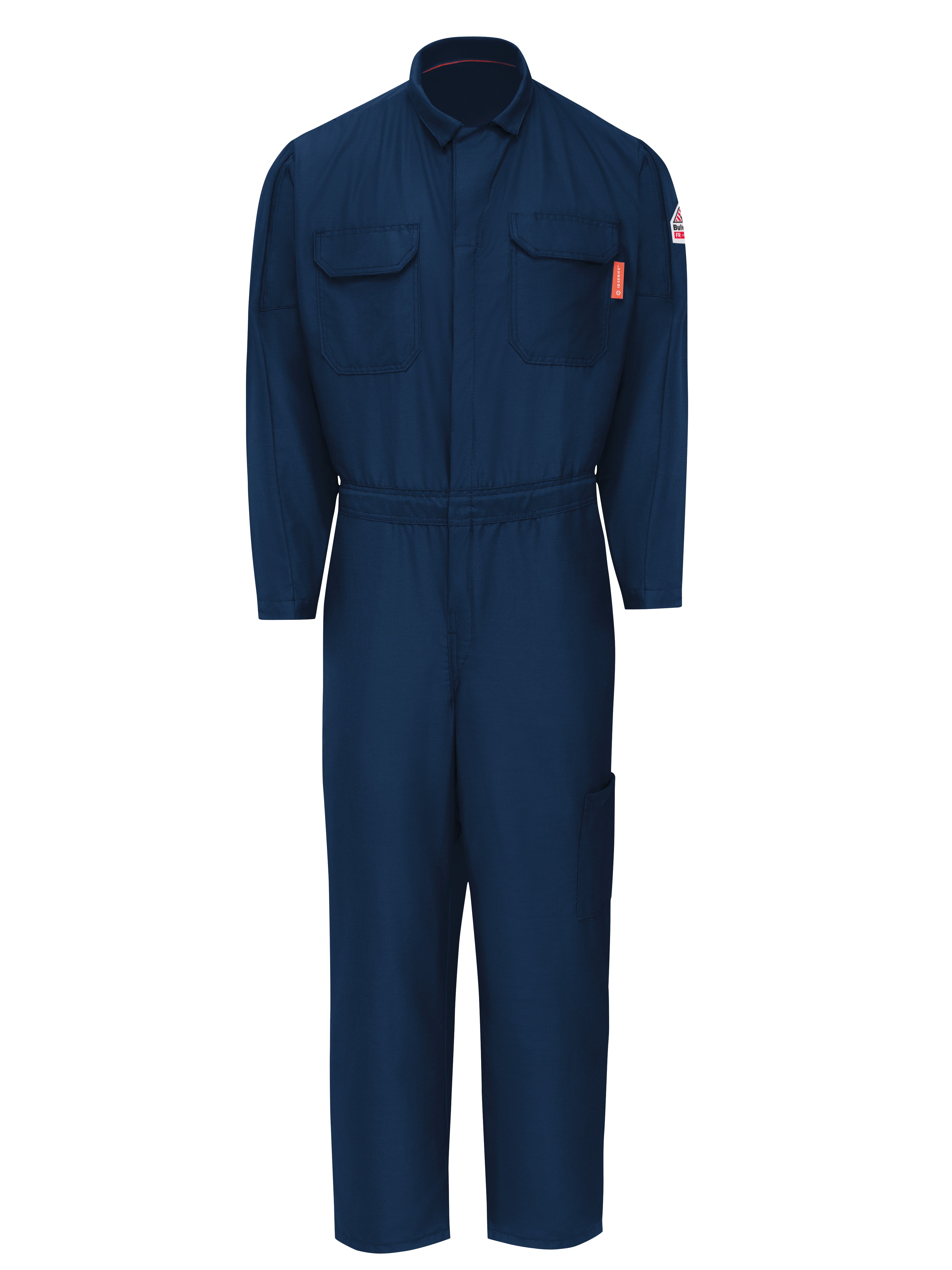iQ Series® Men's Lightweight Mobility Coverall QC24 - Navy-eSafety Supplies, Inc