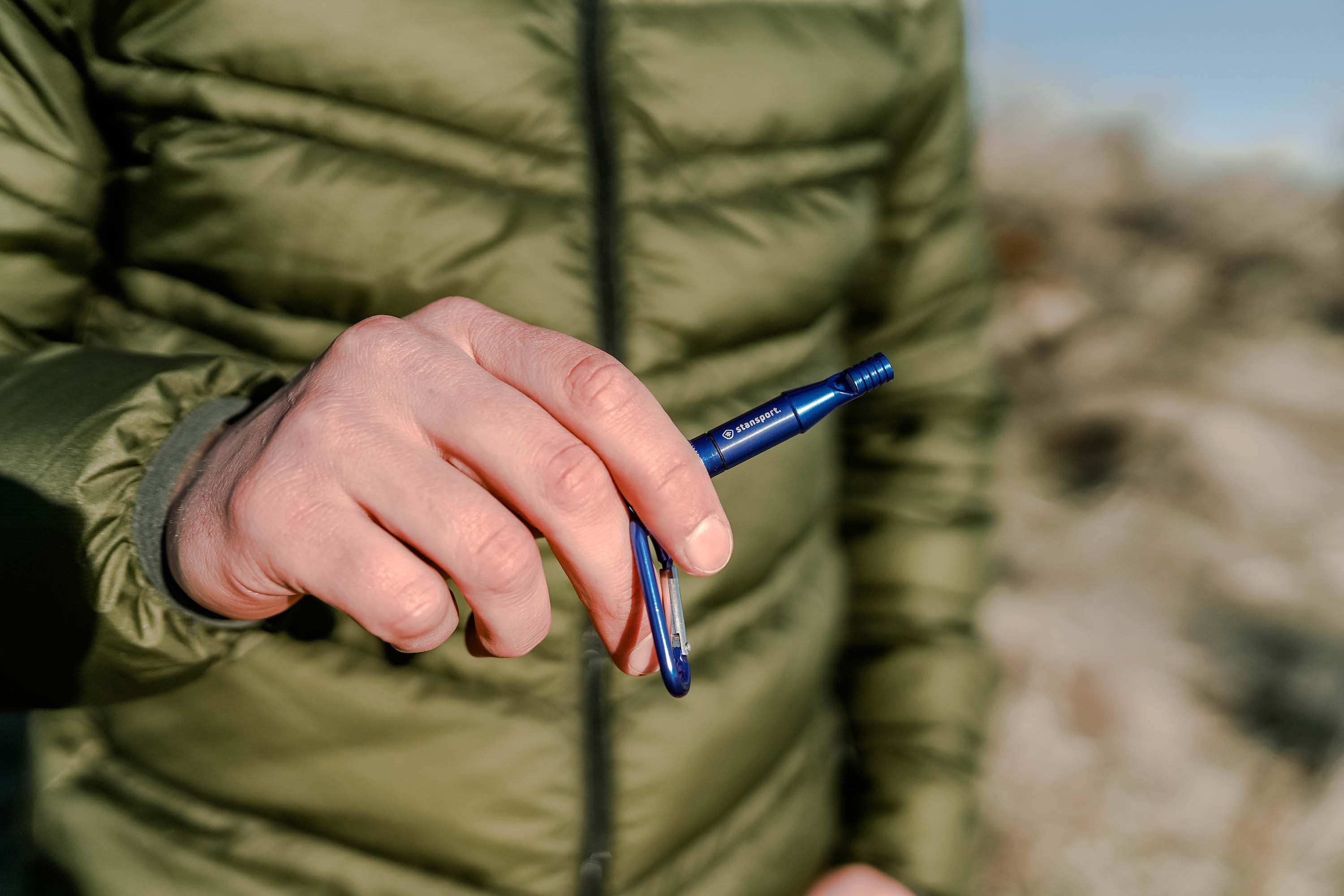 Aluminum Emergency Whistle W/ Medical Id Form-eSafety Supplies, Inc