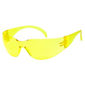Amber Lens - Wrap-Around Style Safety Glasses-eSafety Supplies, Inc