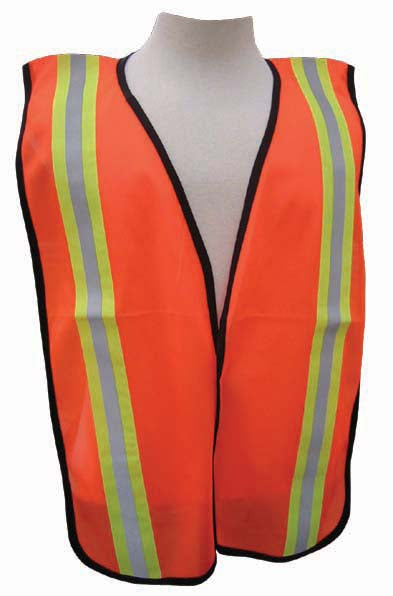 All-Purpose Tight Mesh Vest - 2" PVC Stripes-eSafety Supplies, Inc