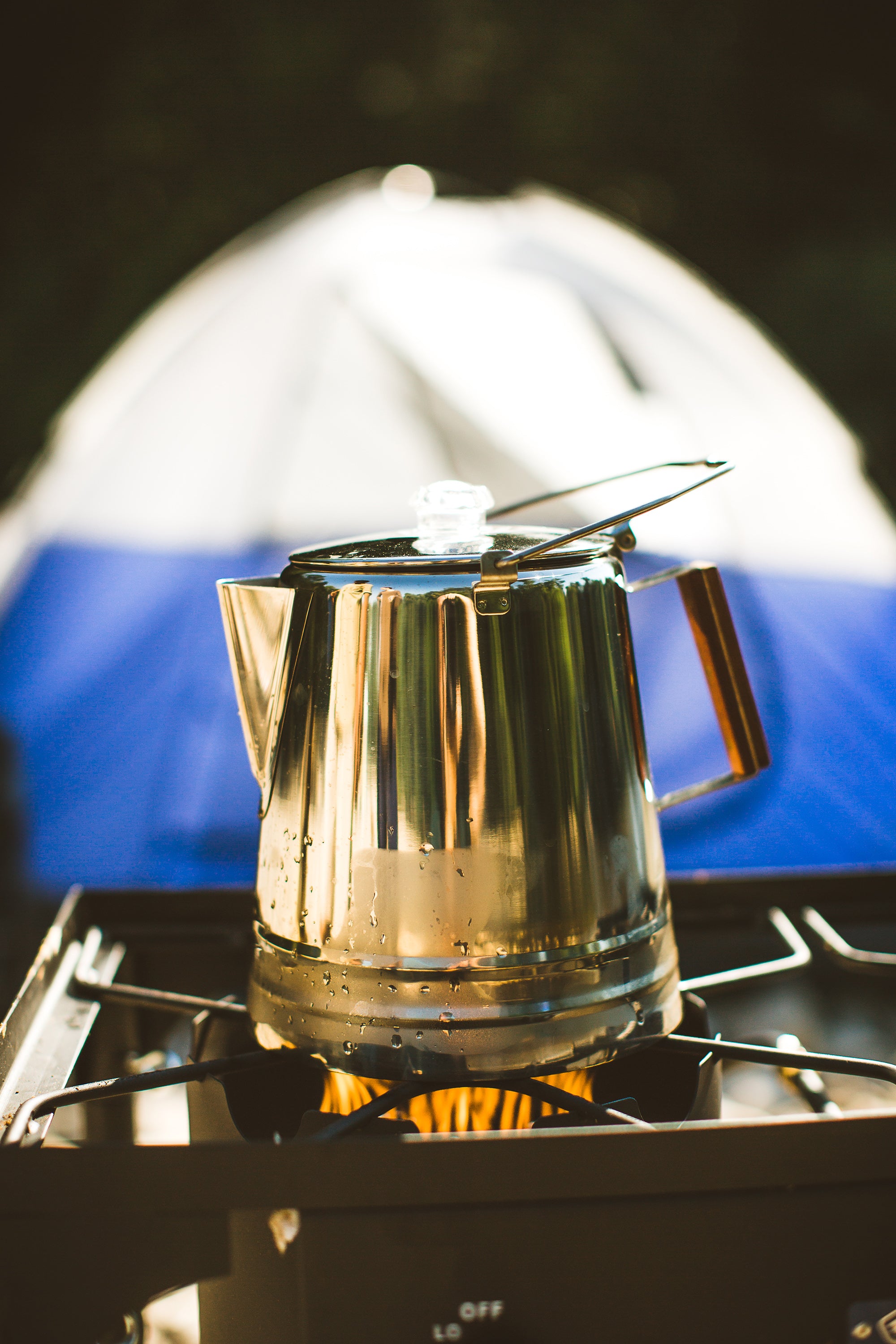 Stainless Steel Percolator Coffee Pot - 28 Cups-eSafety Supplies, Inc