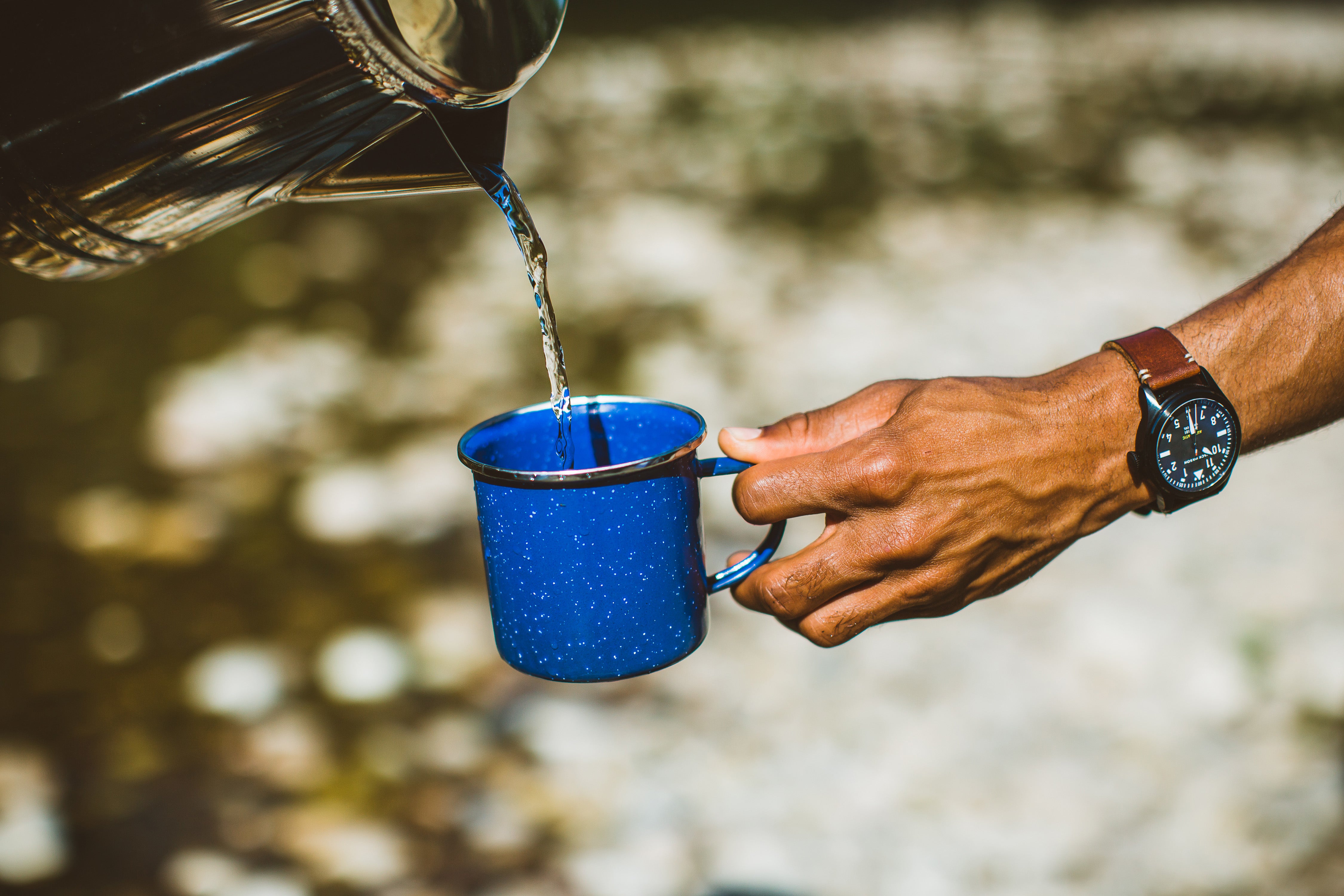 Enamel Coffee Mug - S.S. Edge - 12 Oz-eSafety Supplies, Inc