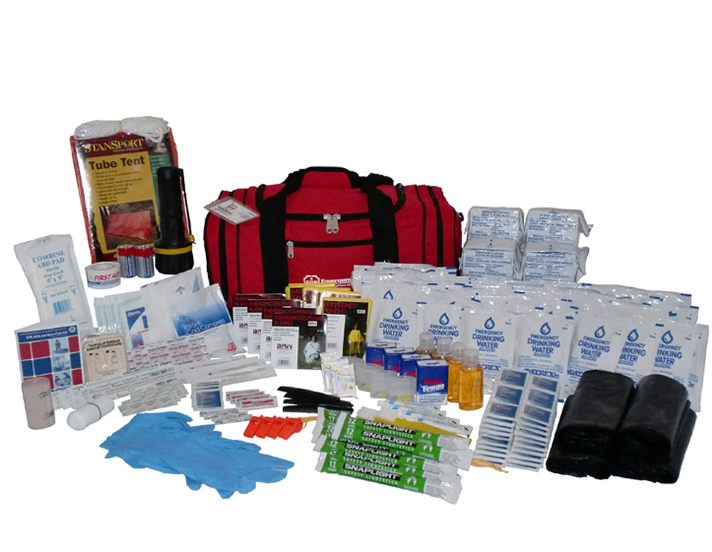72 Hour Survival Kit - 4 Person - 3 Day Emergency Disaster Kit-eSafety Supplies, Inc