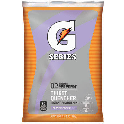 Gatorade 51 Ounce Instant Powder Pouch - Yields 6 Gallons (14 Packets) SOLD BY CASE-eSafety Supplies, Inc