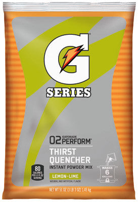 Gatorade 51 Ounce Instant Powder Pouch - Yields 6 Gallons (14 Packets) SOLD BY CASE-eSafety Supplies, Inc