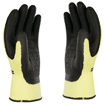 Atlas Black Grip Natural Rubber Cut-Resistant Work Gloves S-TEX 303-eSafety Supplies, Inc