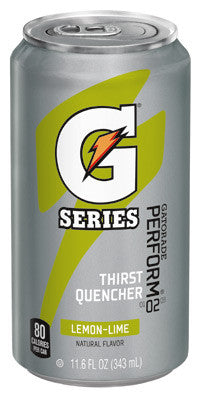 Gatorade 11.6 Ounce Ready To Drink Can Electrolyte Drink (24 Cans)
