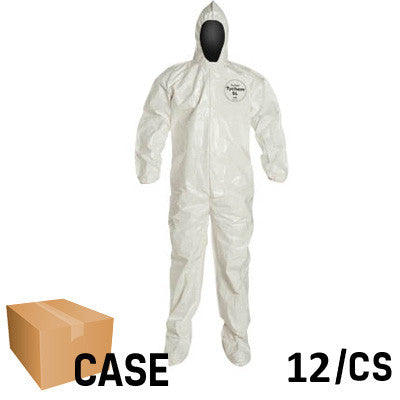 DuPont - Tychem SL Coverall with Hood - Case-eSafety Supplies, Inc