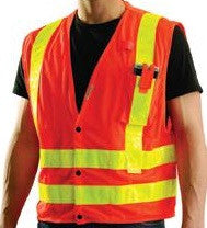 OccuNomix Lightweight Polyester And Mesh Class 2 Vest-eSafety Supplies, Inc