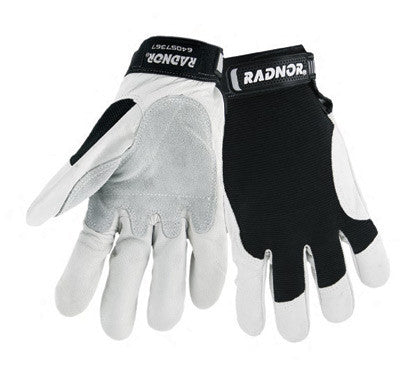 Radnor Goatskin Grain Mechanics Gloves-eSafety Supplies, Inc