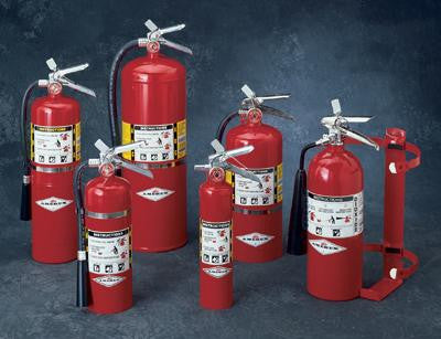 Amerex 5 Pound ABC Fire Extinguisher With Vehicle Bracket-eSafety Supplies, Inc
