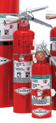 Amerex 2-1/2 Pound Halotron I Fire Extinguisher With Aluminum Valve And Vehicle Bracket-eSafety Supplies, Inc