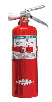 Amerex 5 Pound Halotron I Fire Extinguisher With Aluminum Valve And Vehicle Bracket-eSafety Supplies, Inc