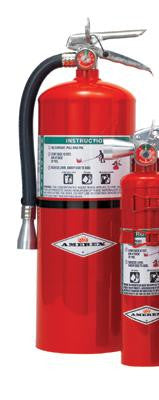 Amerex 11 Pound Halotron I Fire Extinguisher With Brass, Chrome Plated Valve And Wall Bracket-eSafety Supplies, Inc