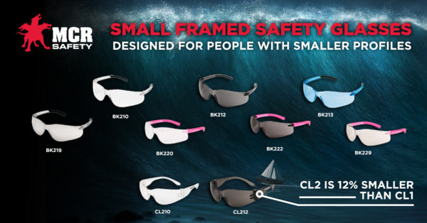 MCR Safety Checklite CL2 Clear Lens-eSafety Supplies, Inc