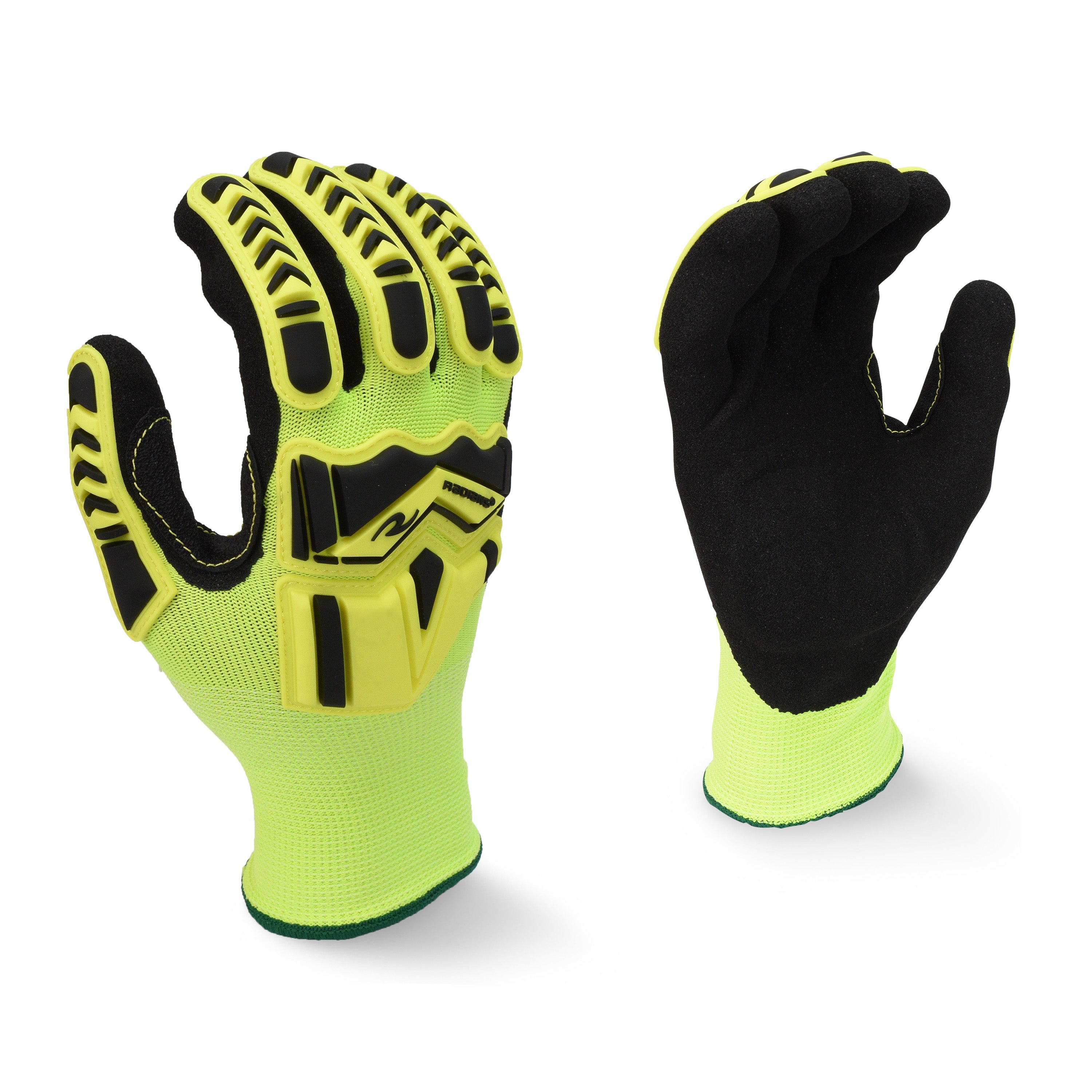 Radians RWG23 High Visibility Work Glove with TPR and Padded Palm-eSafety Supplies, Inc