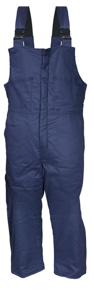 MCR Safety FR Insulated Bib Overall Navy L-eSafety Supplies, Inc