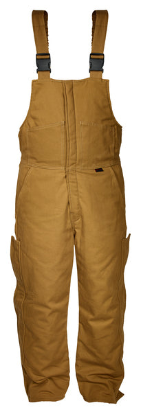 MCR Safety FR Insulated Bib Overall Tan Duck L-eSafety Supplies, Inc