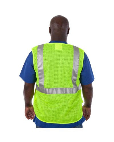 Liberty - Class 2 - Safety Vest (Mesh With Silver Stripes)-eSafety Supplies, Inc