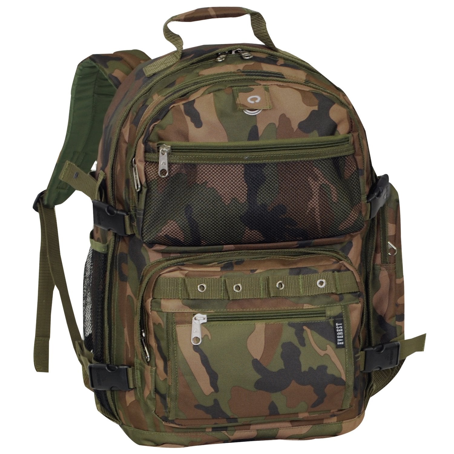 Everest-Oversize Woodland Camo Backpack-eSafety Supplies, Inc