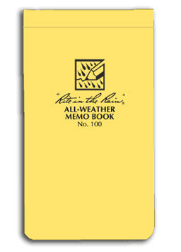 Stapled Memo Book - 3 1/4" x 5 1/4"-eSafety Supplies, Inc