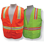 Multi-Pocket Surveyorƒ??s Vest - Solid Front/Back-eSafety Supplies, Inc