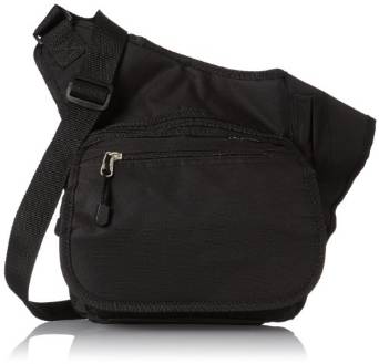 Everest Messenger Bag - Medium - Black-eSafety Supplies, Inc