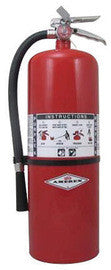 AmerexÂ® 20 Pound Stored Pressure Purple K Dry Chemical 120-B:C Fire Extinguisher For Class B And C Fires With Chrome Plated Brass Valve, Wall Bracket, Hose And Nozzle-eSafety Supplies, Inc