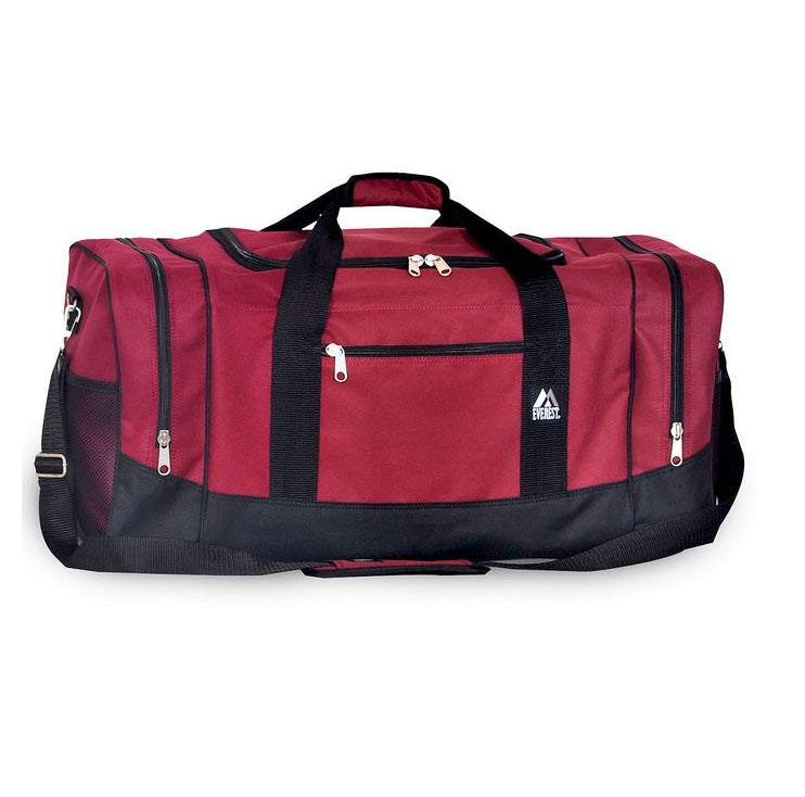 Everest Luggage Sporty Gear Bag - Large - Burgundy-eSafety Supplies, Inc