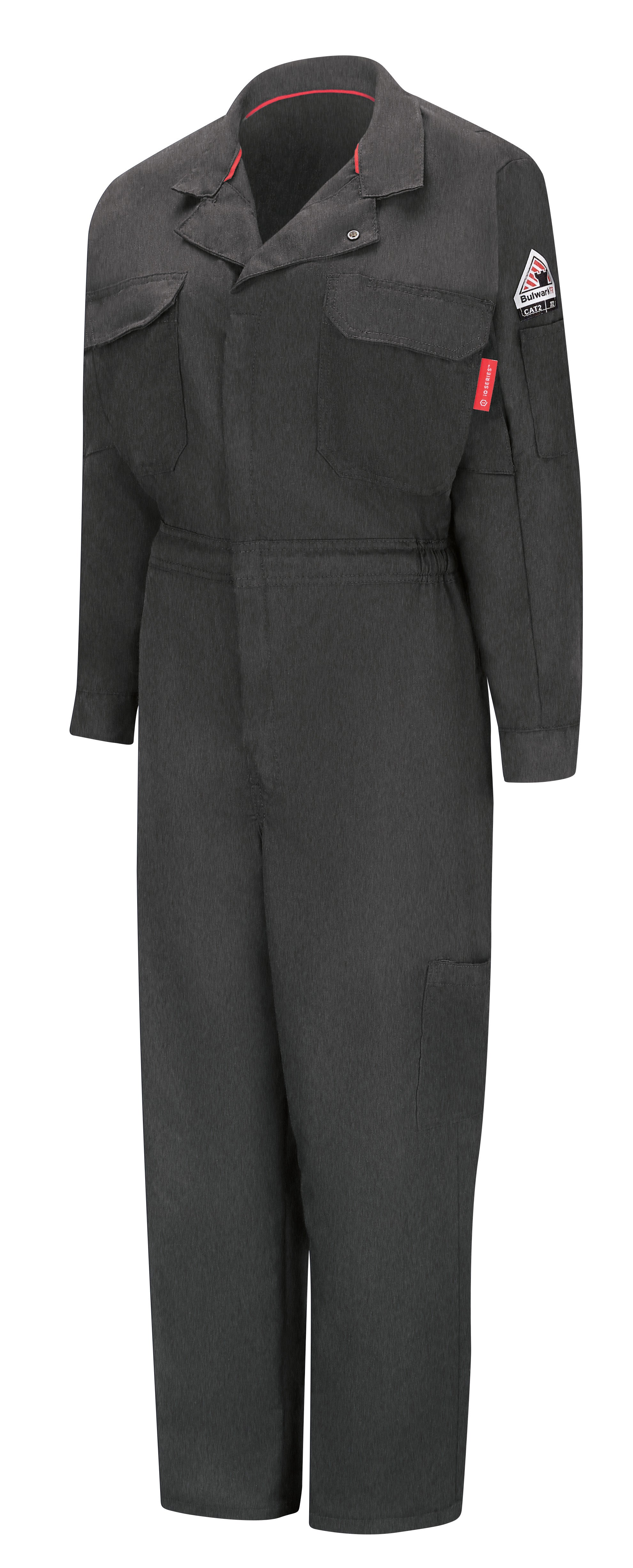 iQ Series® Women's Mobility Coverall with Insect Shield QC21 - Dark Grey-eSafety Supplies, Inc
