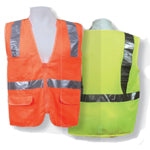 ANSI Certified Vest - fabric front/mesh back-eSafety Supplies, Inc