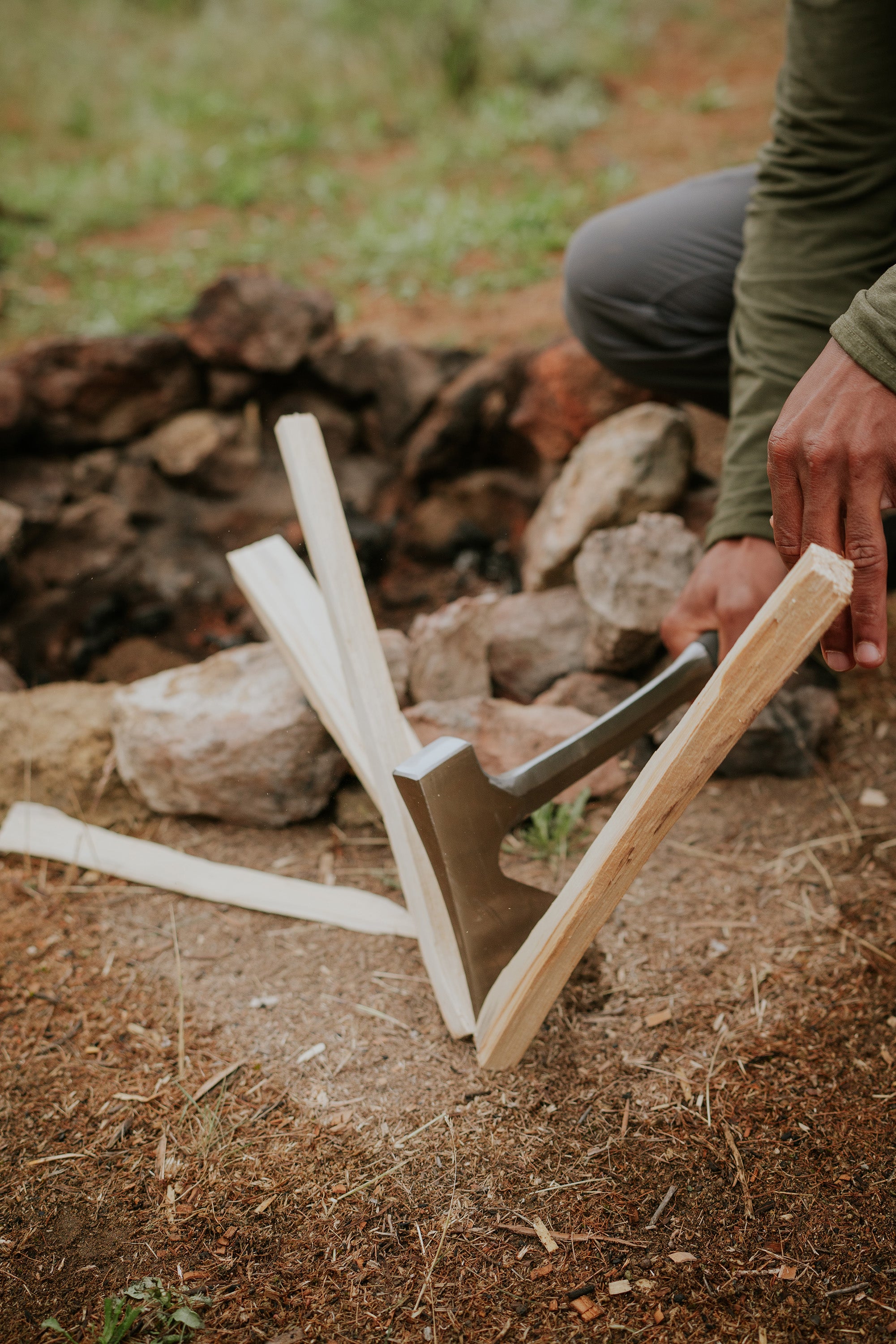 Forged Steel Axe - Rubber Handle - 15 Inch-eSafety Supplies, Inc