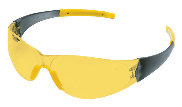 MCR Safety CK2 Yellow TPR, Amber Lens-eSafety Supplies, Inc