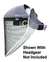 Fibre-Metal Propionate Molded Wide Vision Faceshield Window