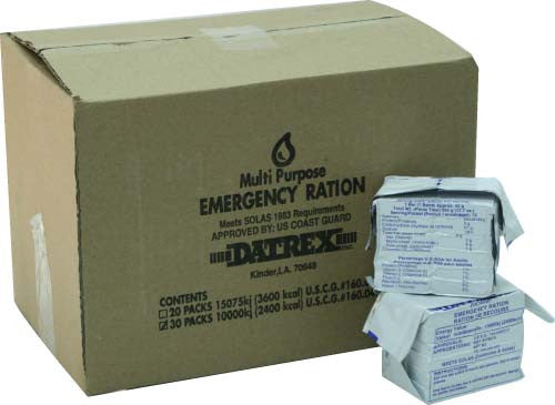 Datrex 2400 Emergency Food Bar - Case-eSafety Supplies, Inc